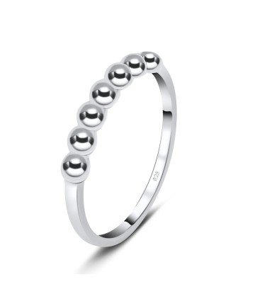 Dot Style Silver Ring NSR-3249